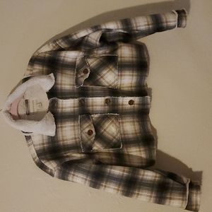 Plaid Cropped jacket
